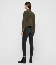 Load image into Gallery viewer, Suede Dalby Biker Jacket