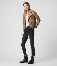 Load image into Gallery viewer, DALBY LEATHER BIKER JACKET