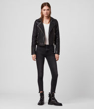 Load image into Gallery viewer, CONROY LEATHER BIKER JACKET