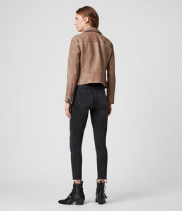 DALBY LEATHER BIKER JACKET