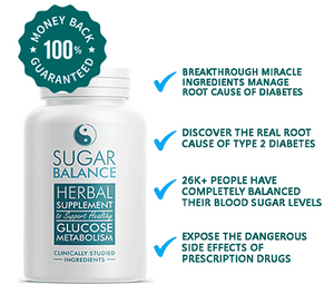 Sugar Balance 100% Natural & Guaranteed Satisfaction